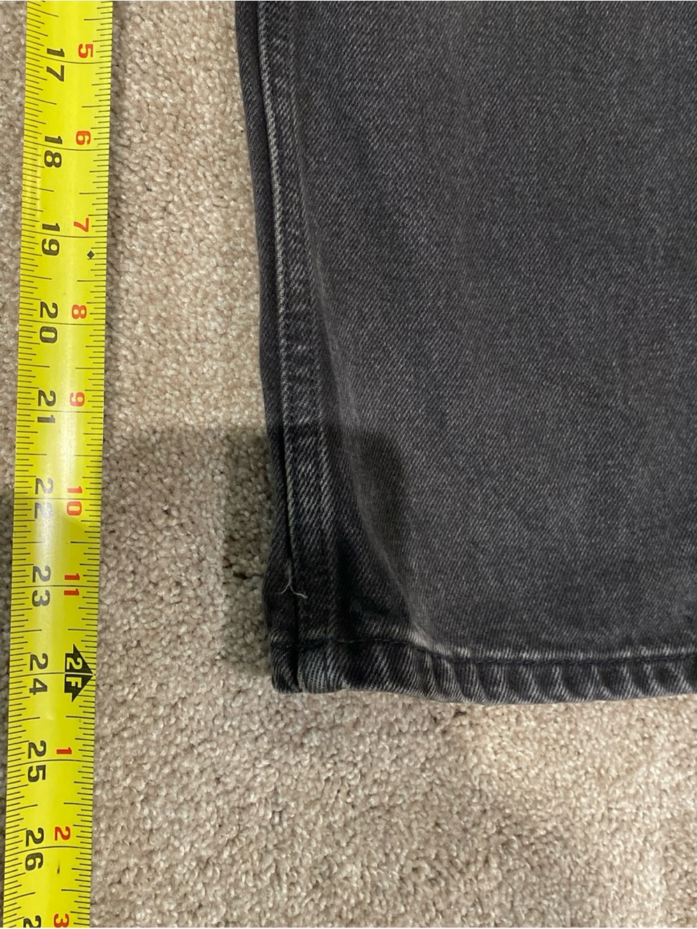 Free People Black Washed Boyfriend Jeans - Picture 10 of 11